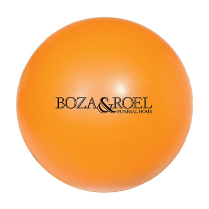 Round Stress Ball Orange