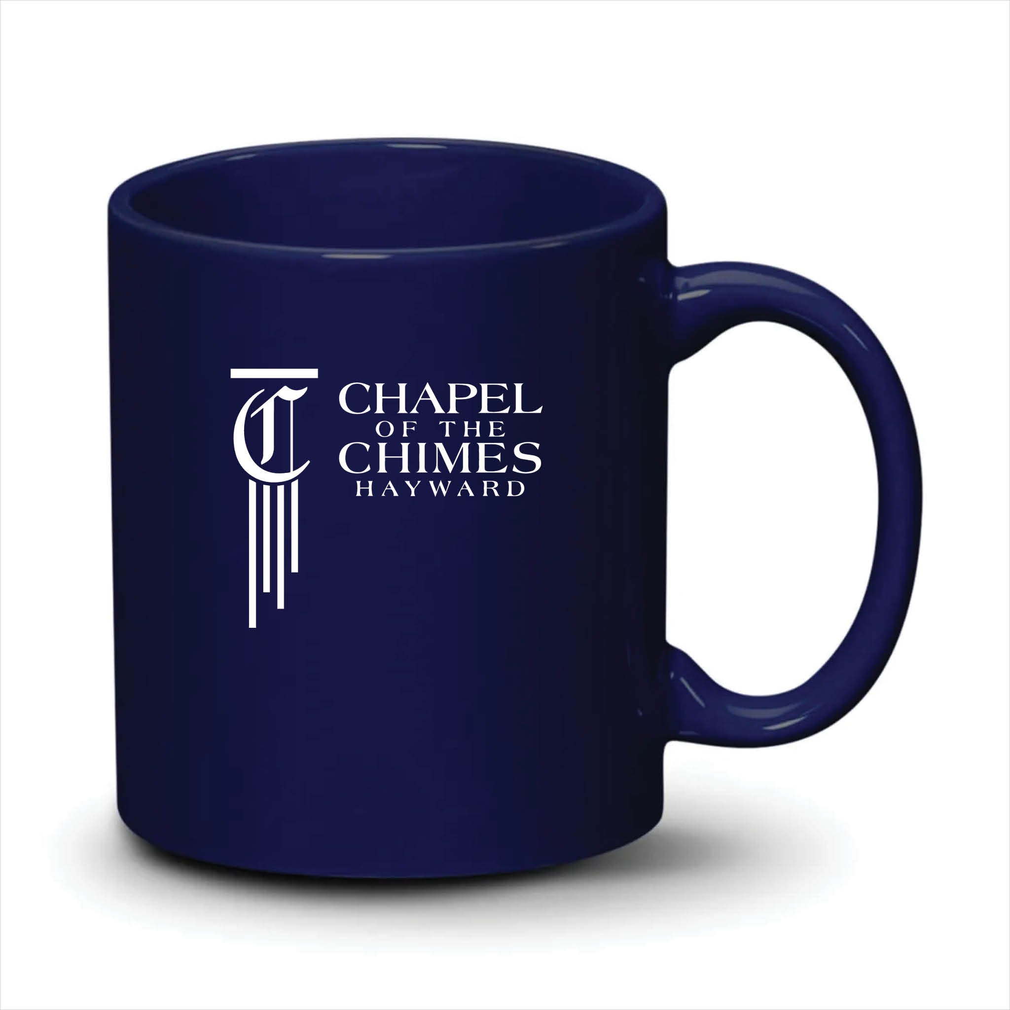 Malibu Mug Cobalt White Logo