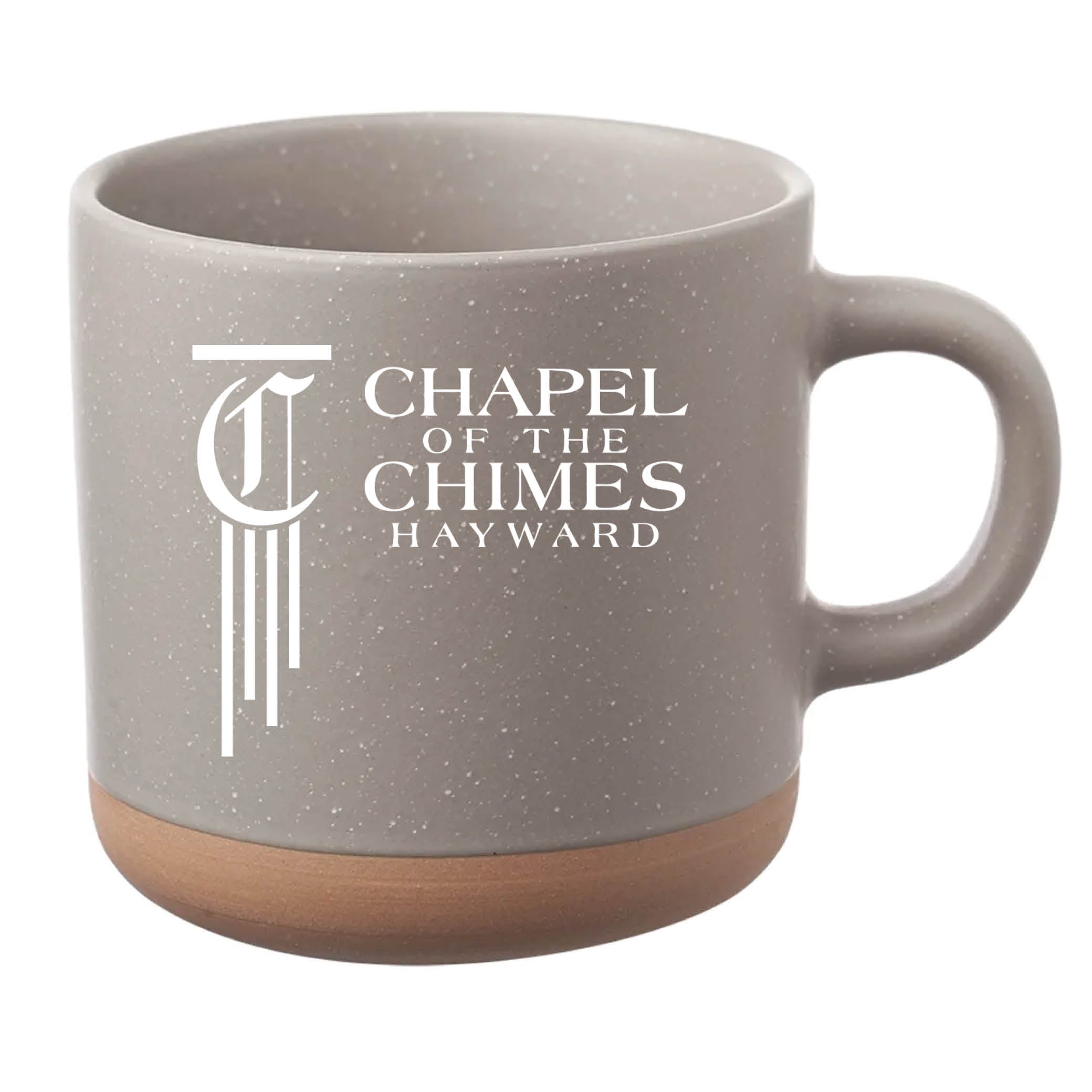 Cosmic Speckled Clay Coffee Mug 11 oz Gray
