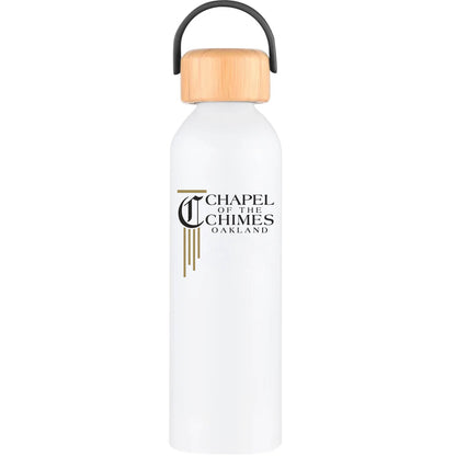 Geyser-VI 24 Oz. Eco Friendly Sports Water Bottle White