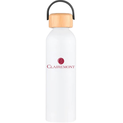 Geyser-VI 24 Oz. Eco Friendly Sports Water Bottle White