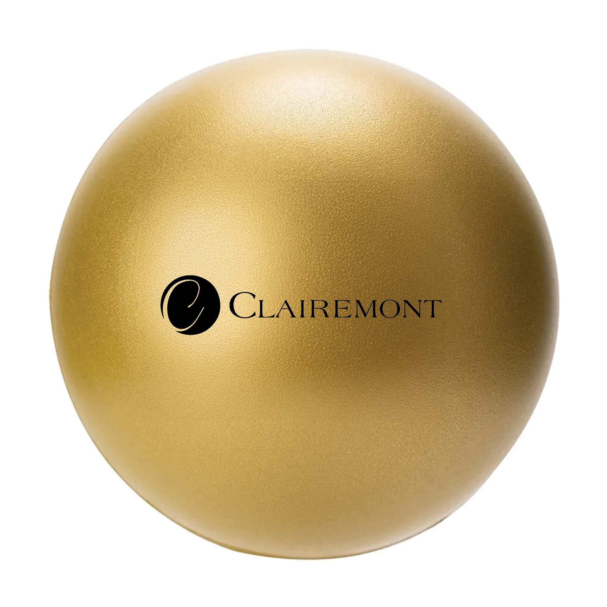 Round Stress Ball Gold
