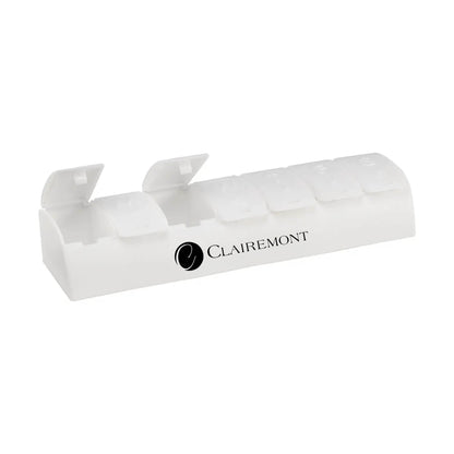 QuickCare 7-Day Med Minder Pill Box White