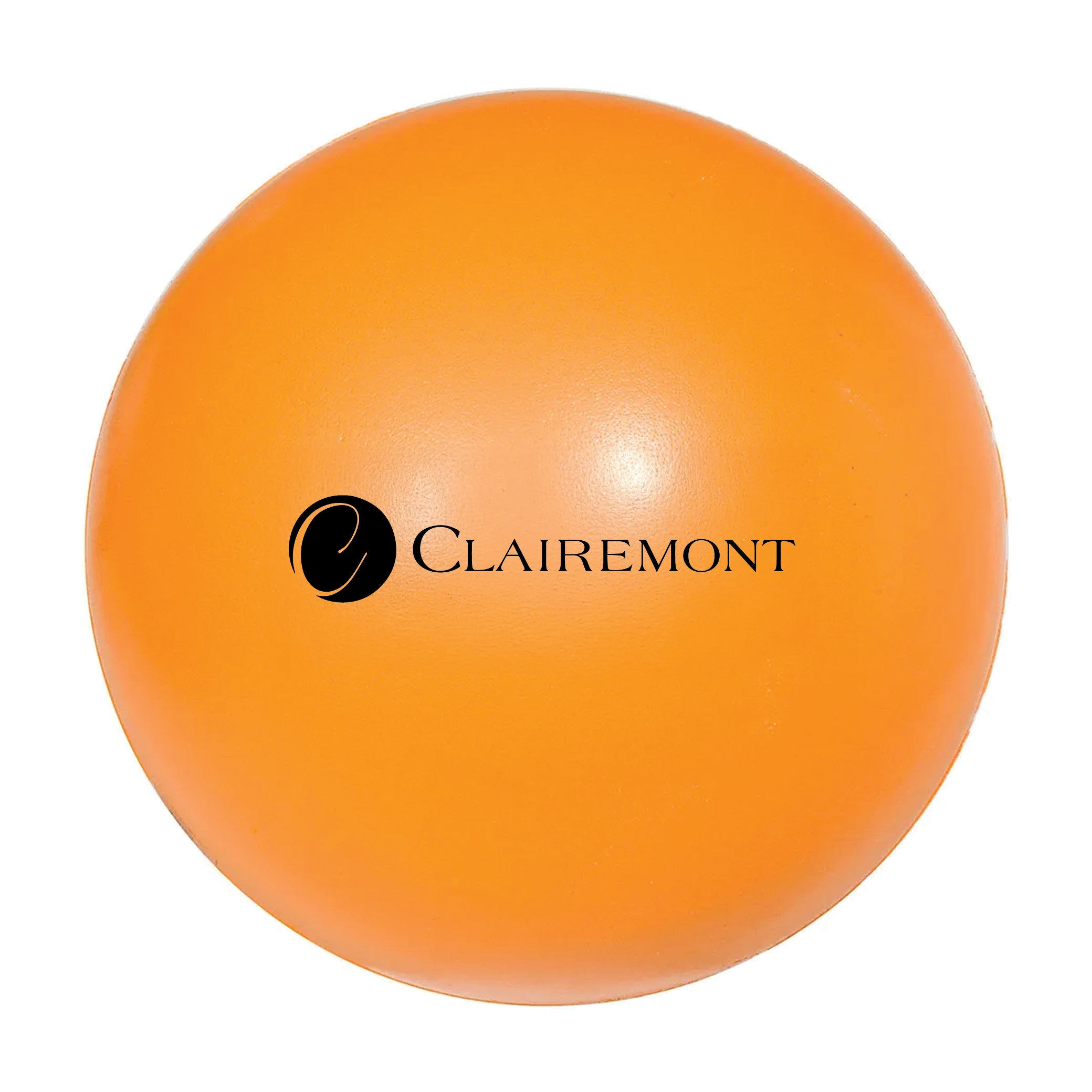 Round Stress Ball Orange