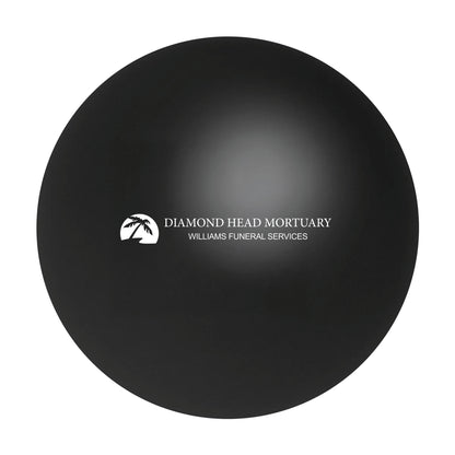 Round Stress Ball Black