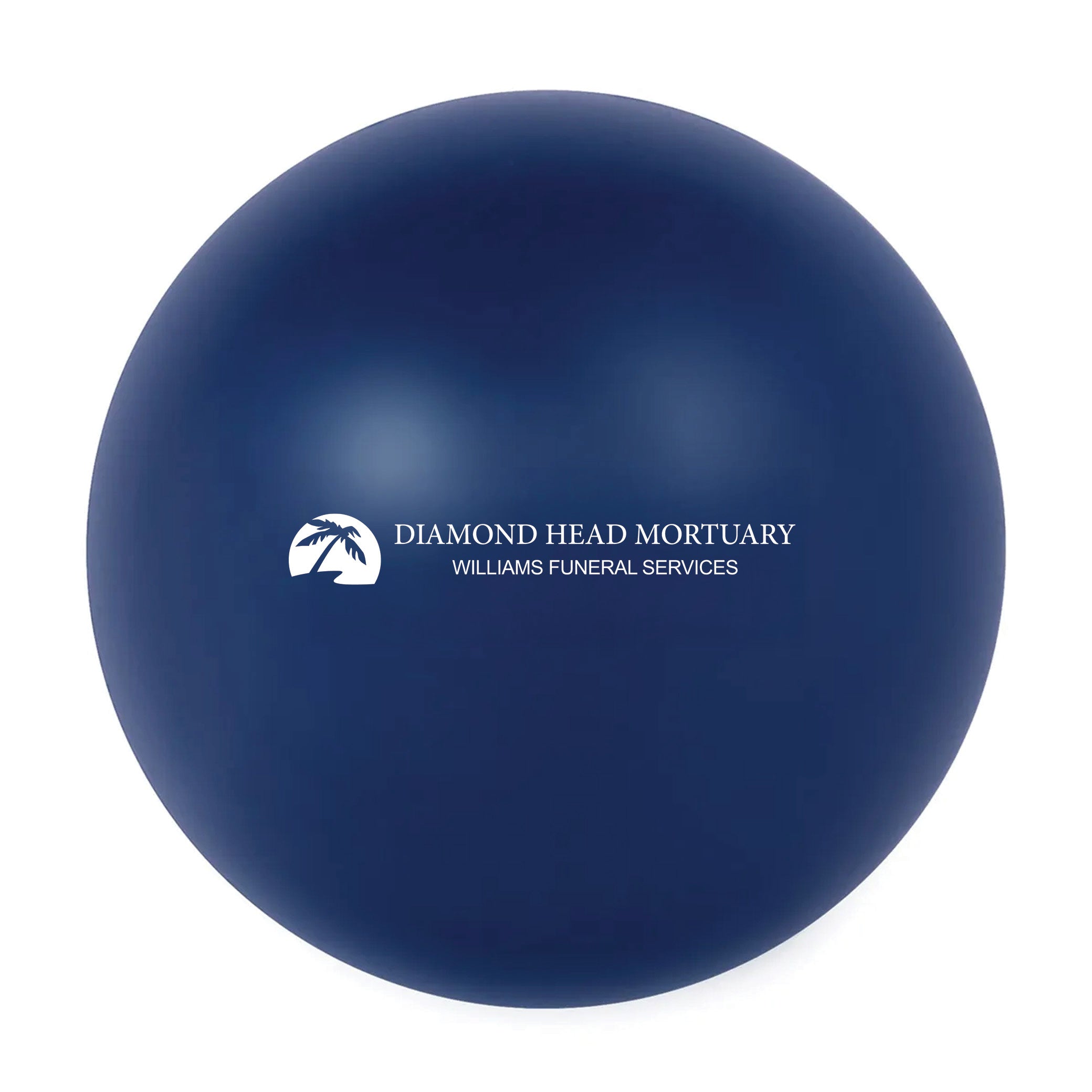 Round Stress Ball Navy Blue