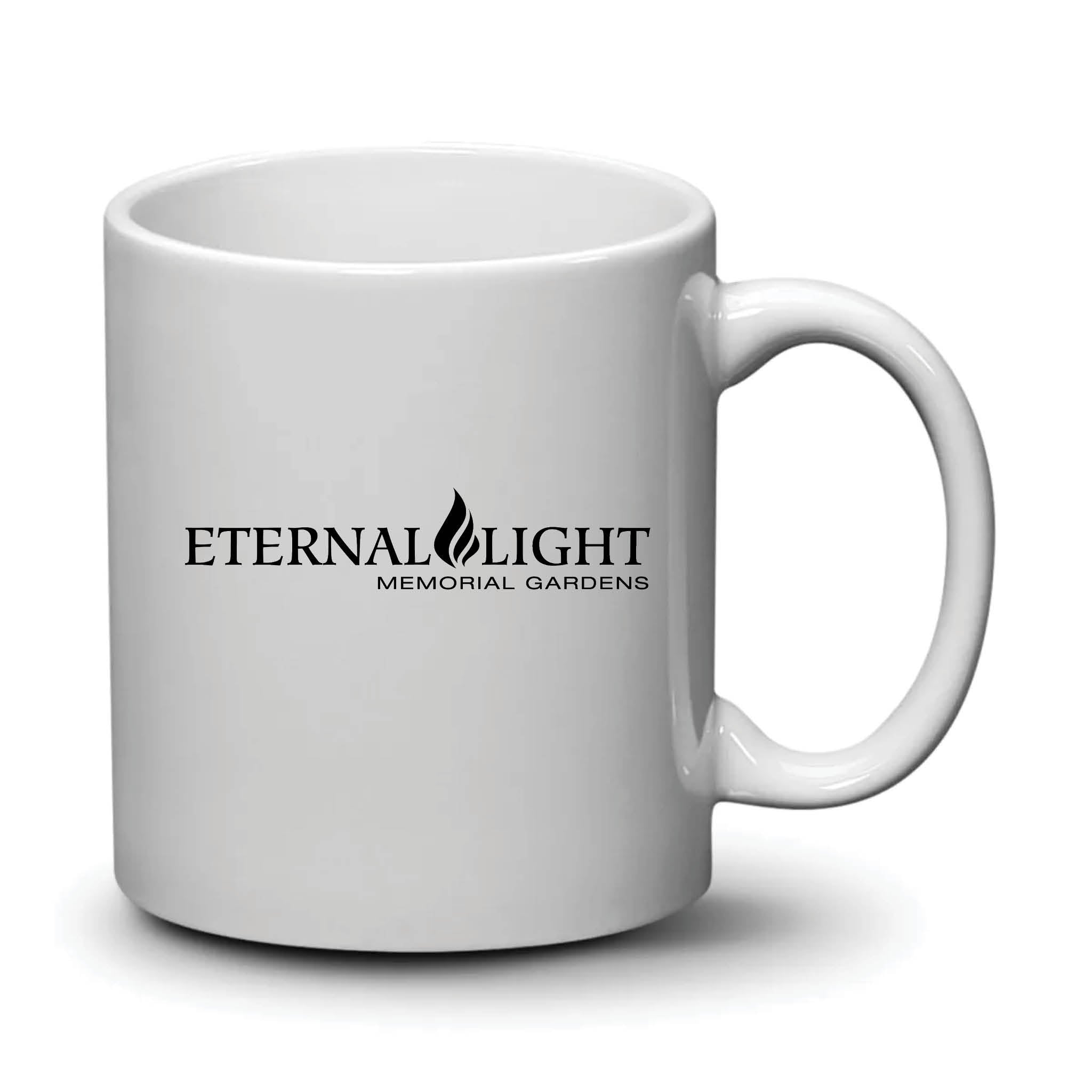 Malibu Mug White Black Logo