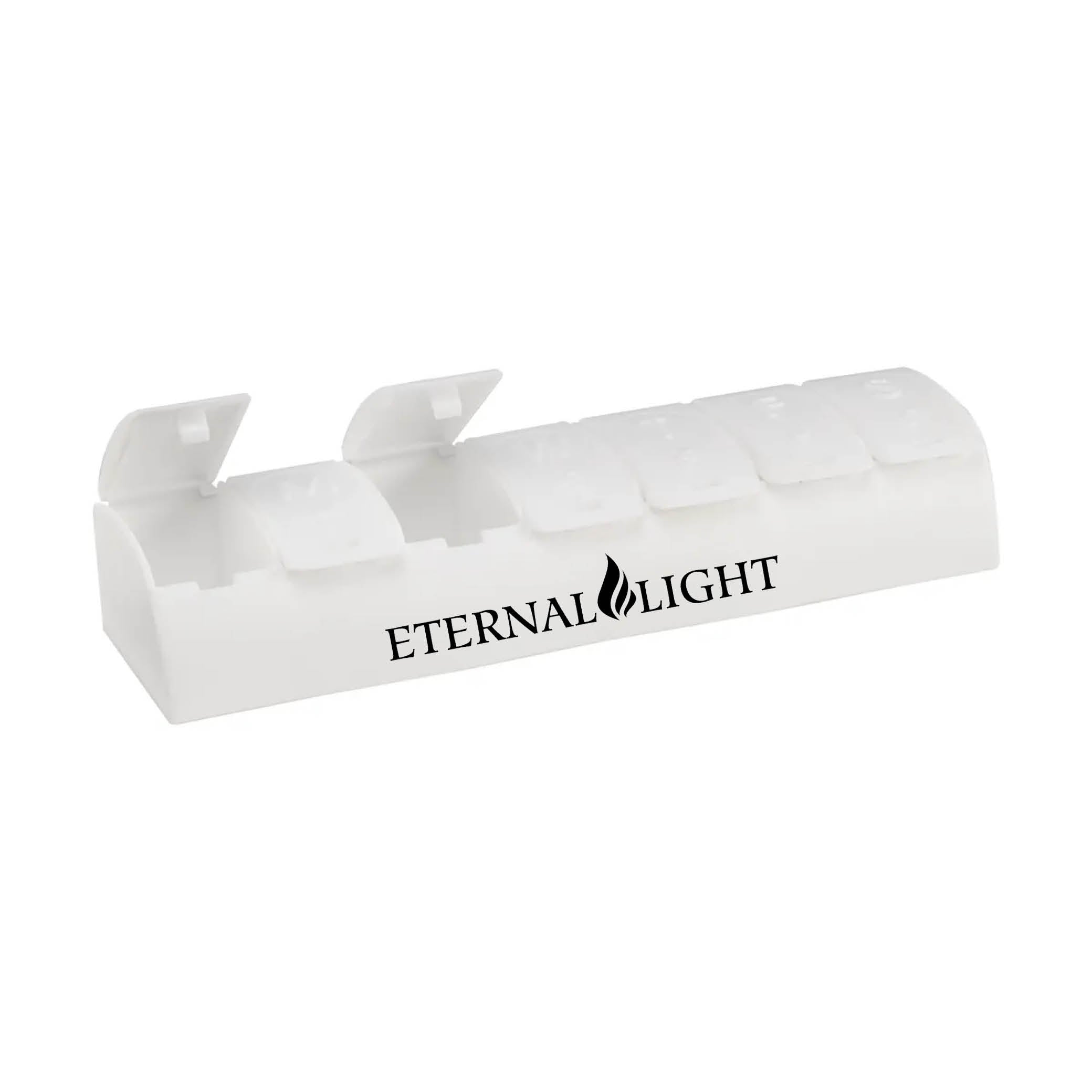 QuickCare 7-Day Med Minder Pill Box White