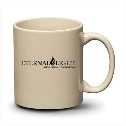 Malibu Mug Almond Black Logo