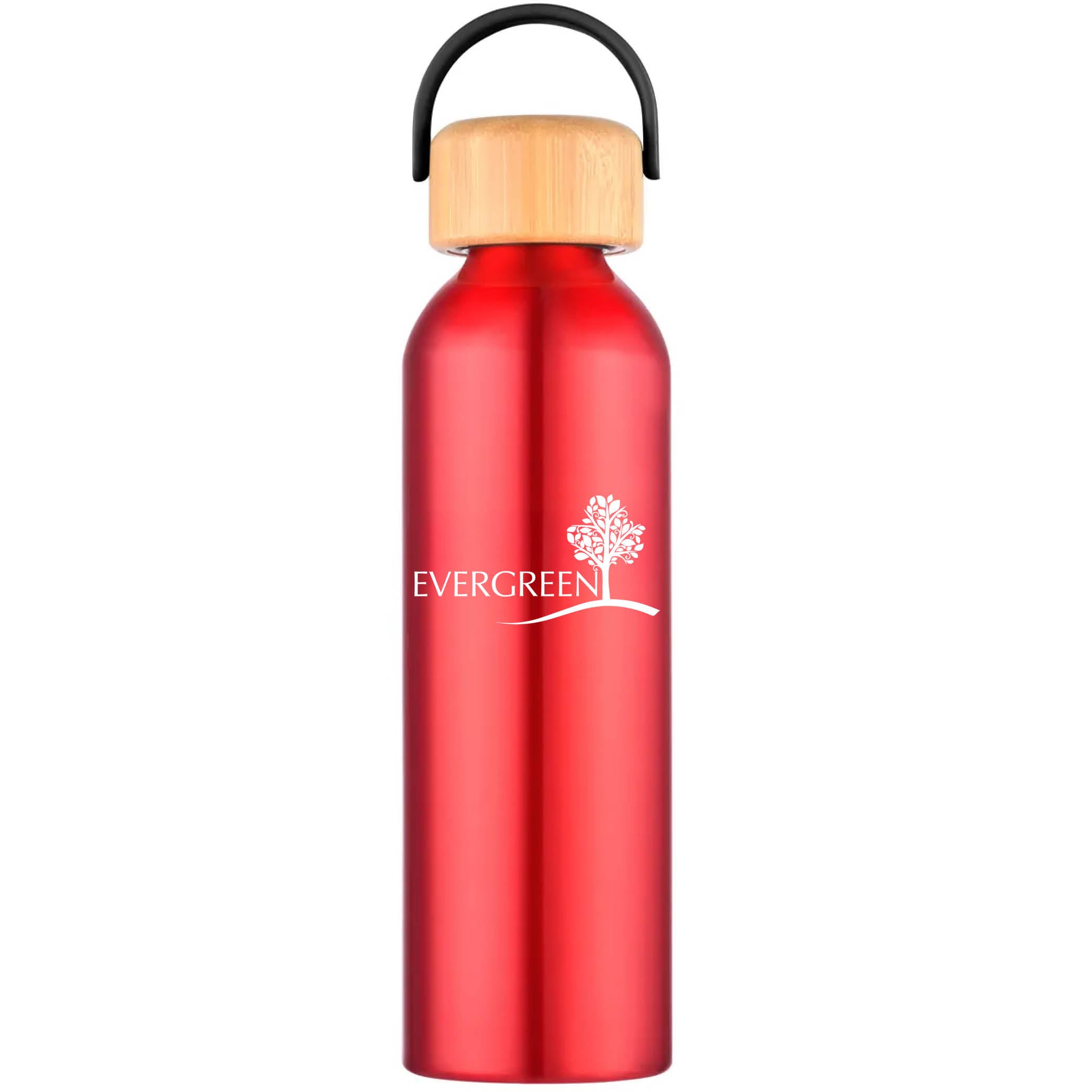 Geyser-VI 24 Oz. Eco Friendly Sports Water Bottle Red