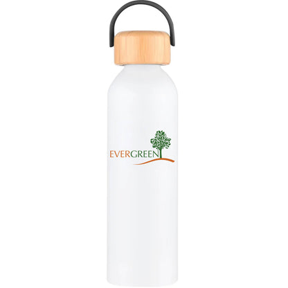 Geyser-VI 24 Oz. Eco Friendly Sports Water Bottle White