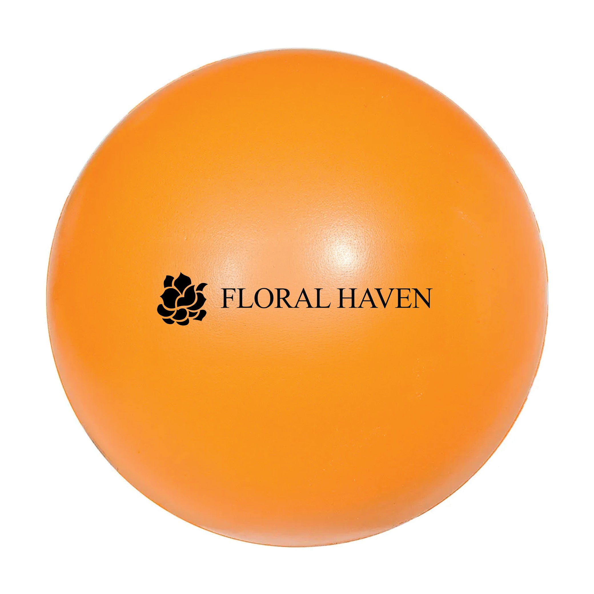 Round Stress Ball Orange