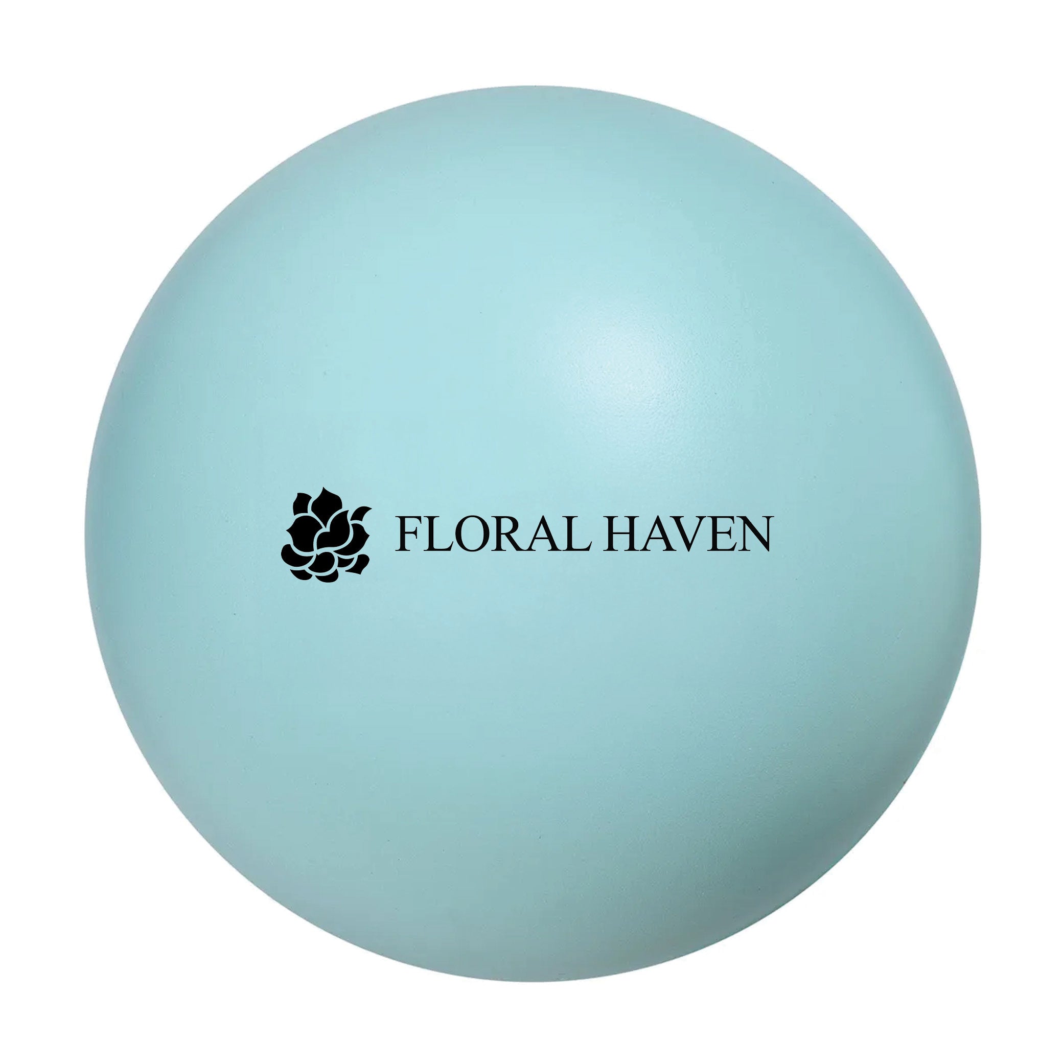 Round Stress Ball Light Blue