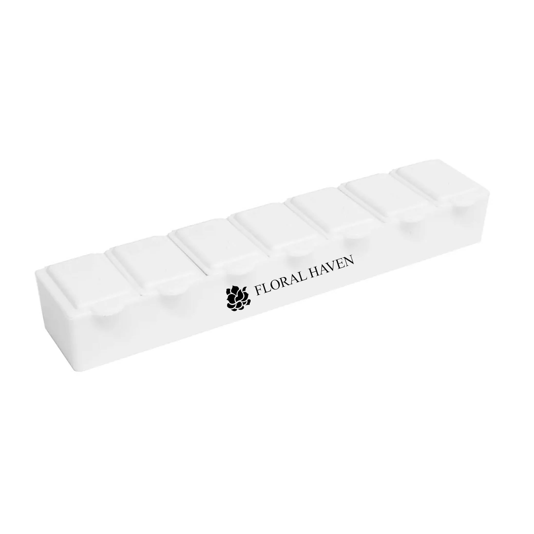 7 Day Pill Box White