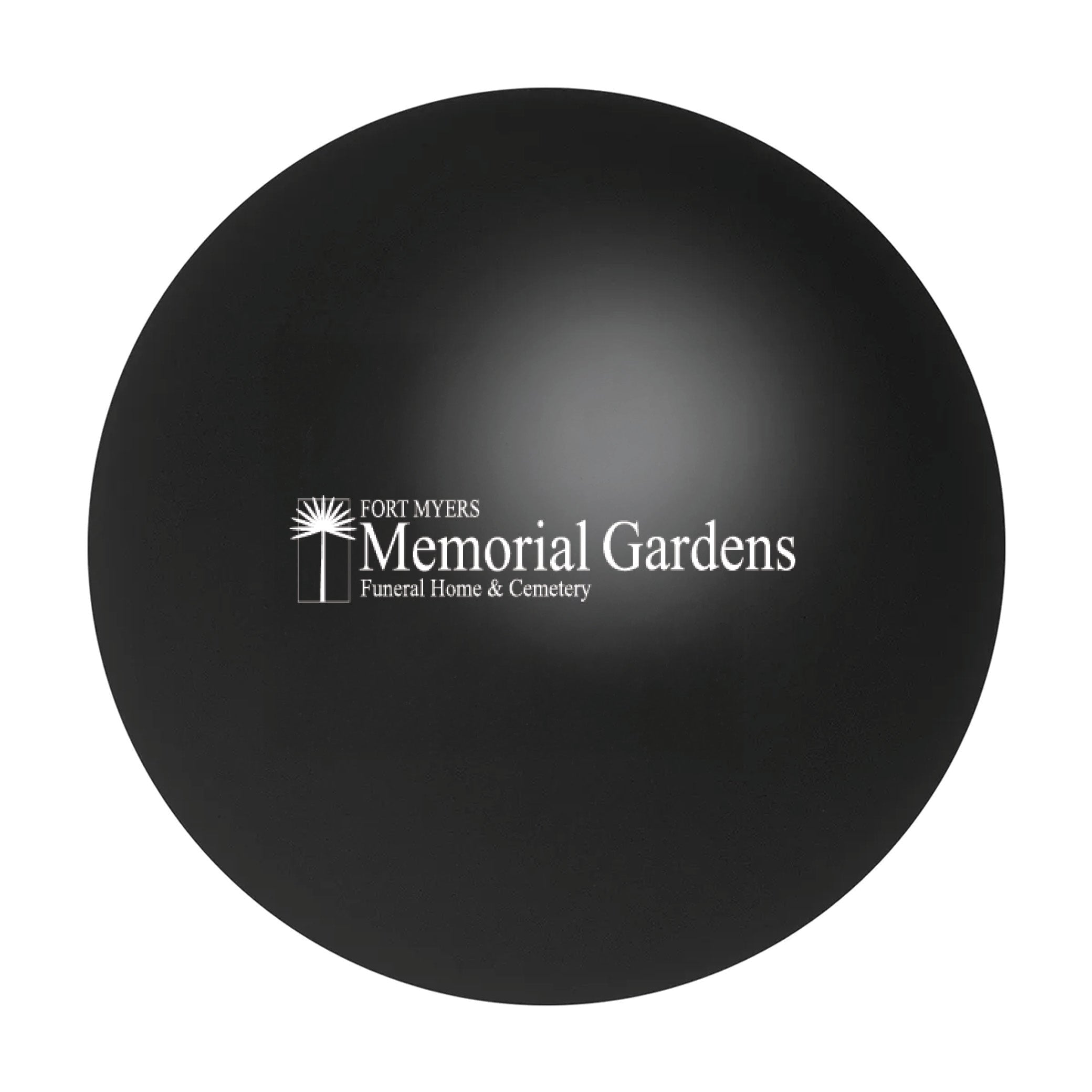 Round Stress Ball Black