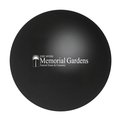 Round Stress Ball Black