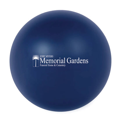 Round Stress Ball Navy Blue