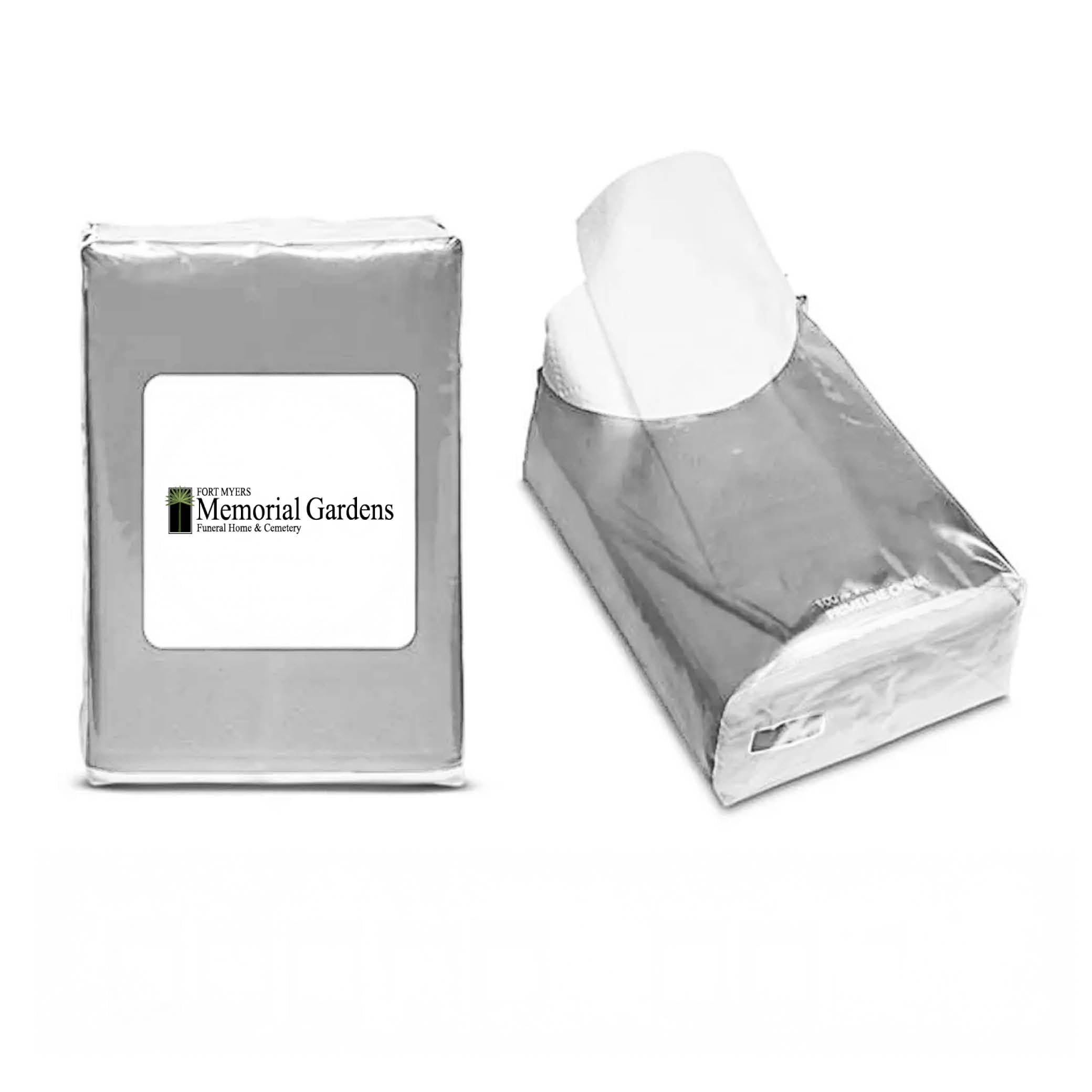 Mini Tissue Packet Silver