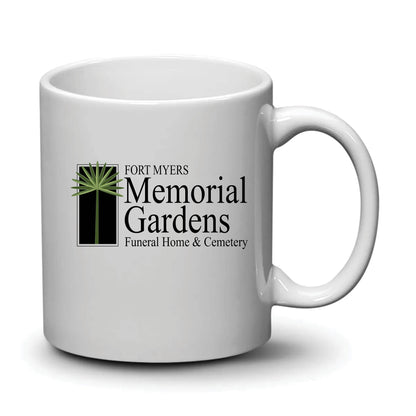 Malibu Mug White Full Color Logo