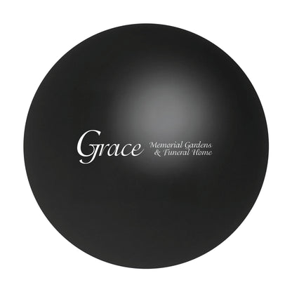 Round Stress Ball Black