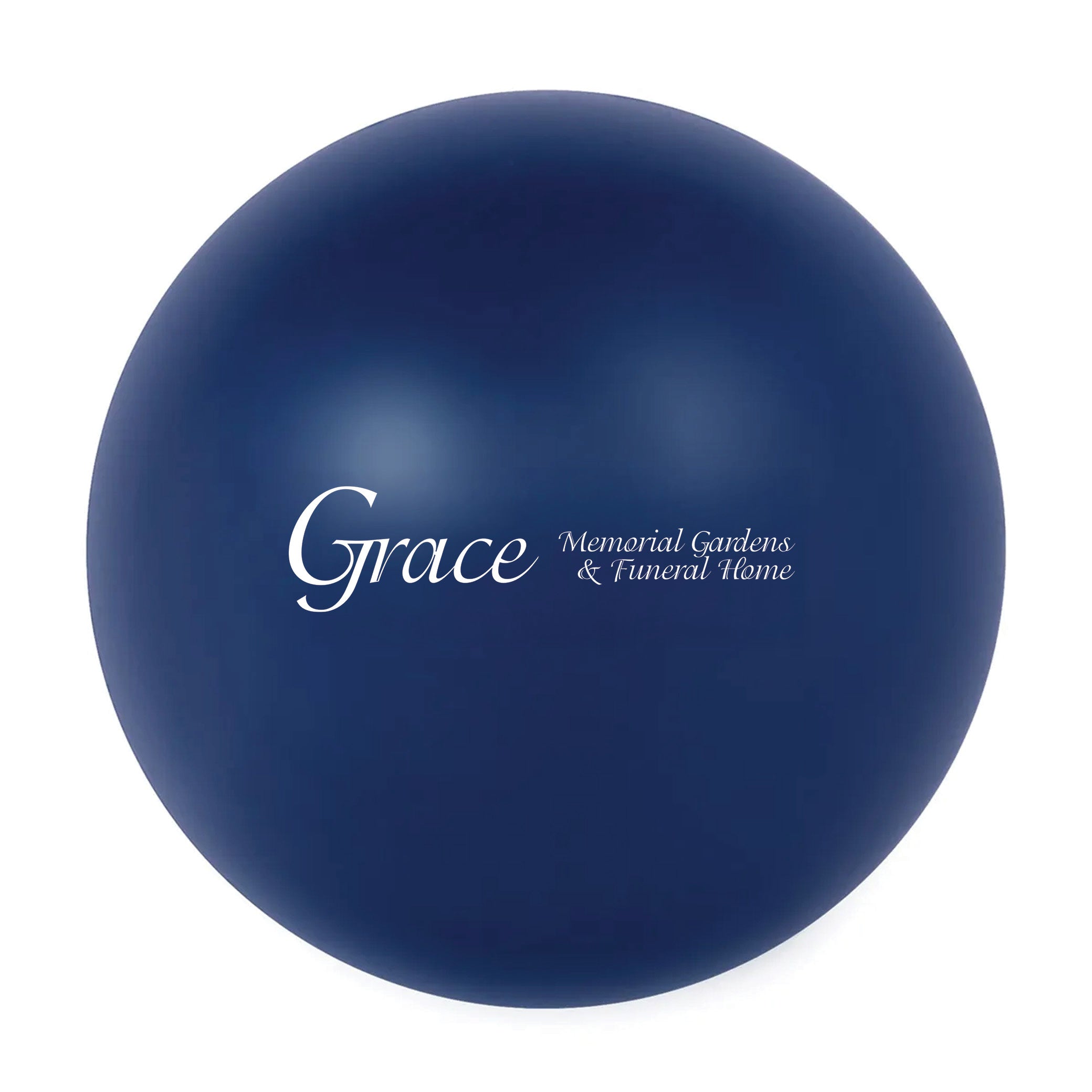 Round Stress Ball Navy Blue