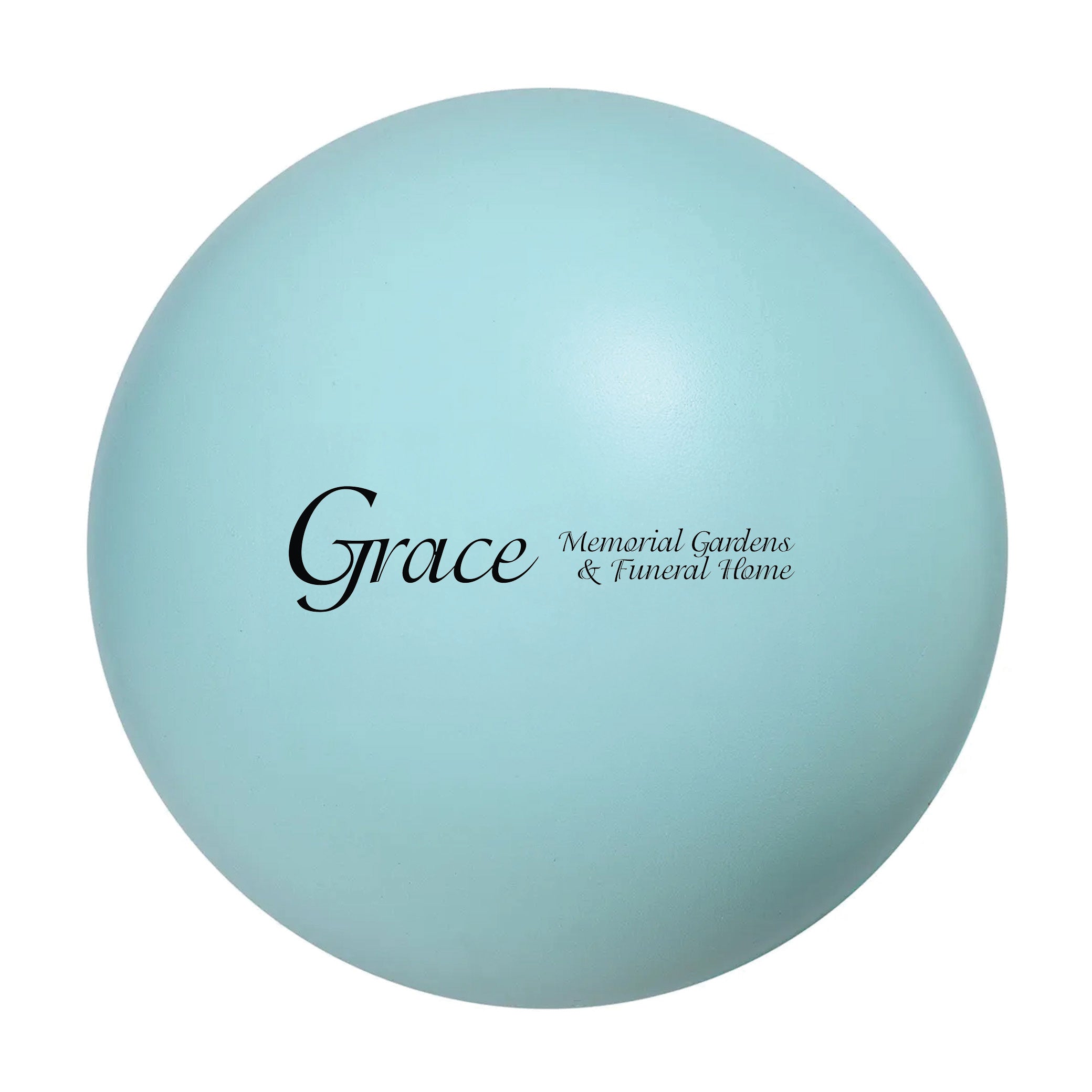 Round Stress Ball Light Blue