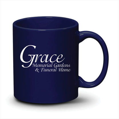 Malibu Mug Cobalt White Logo