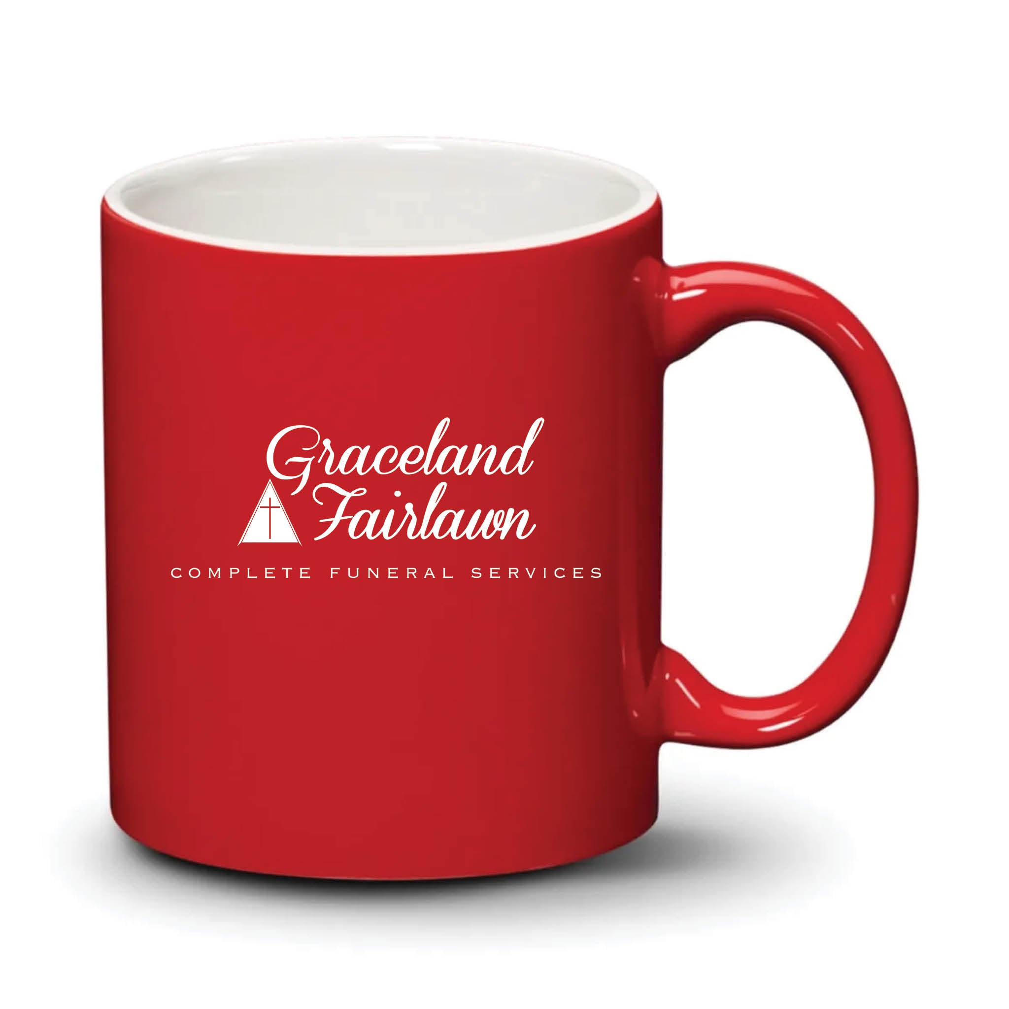 Malibu Mug Red White Logo