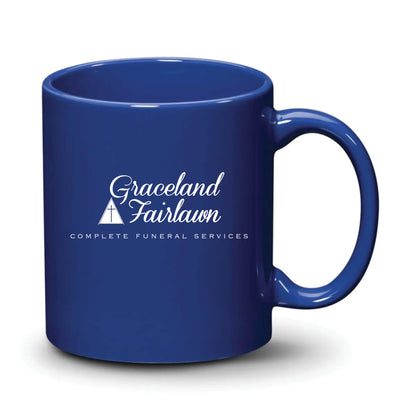 Malibu Mug Royal Blue White Logo