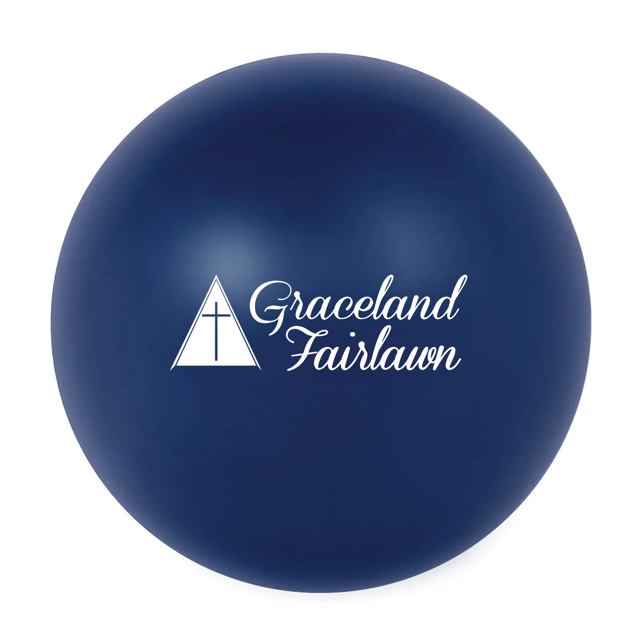 Round Stress Ball Navy Blue