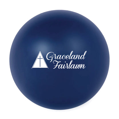 Round Stress Ball Navy Blue