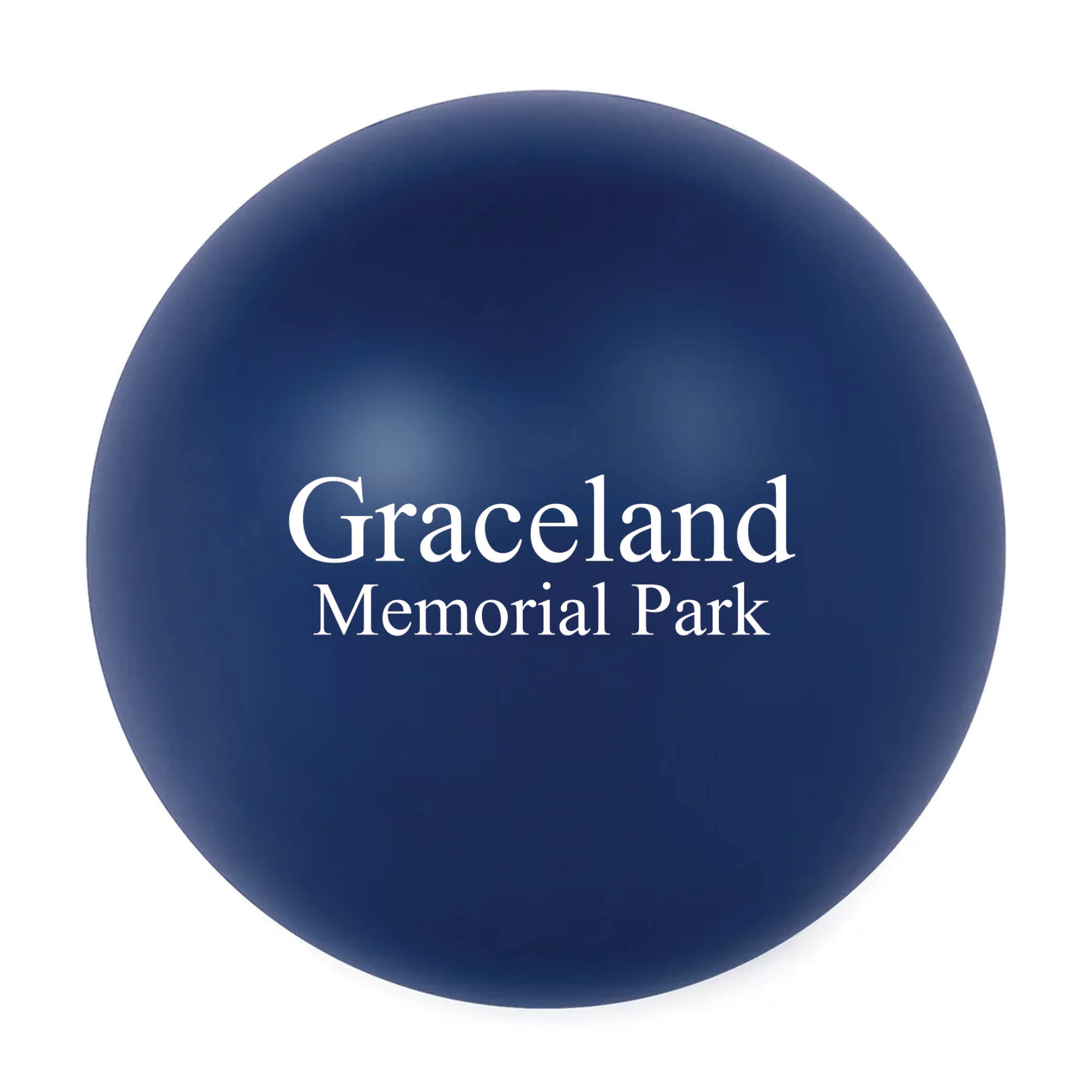 Round Stress Ball Navy Blue