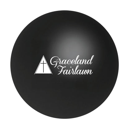 Round Stress Ball Black