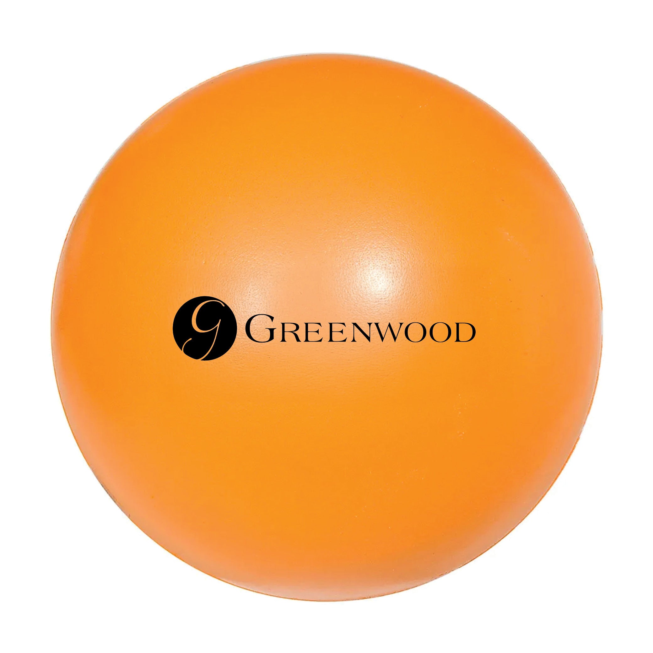 Round Stress Ball Orange