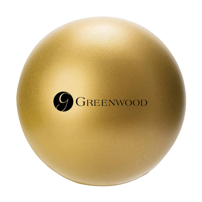 Round Stress Ball Gold
