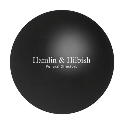 Round Stress Ball Black