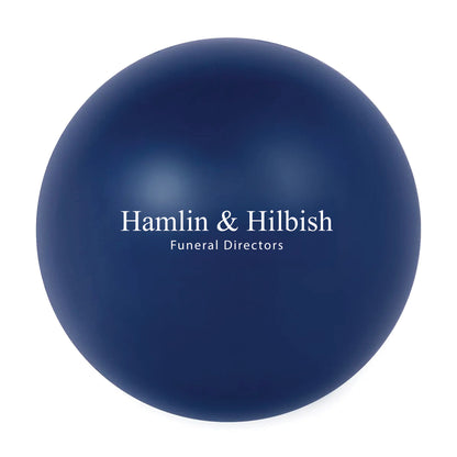 Round Stress Ball Navy Blue