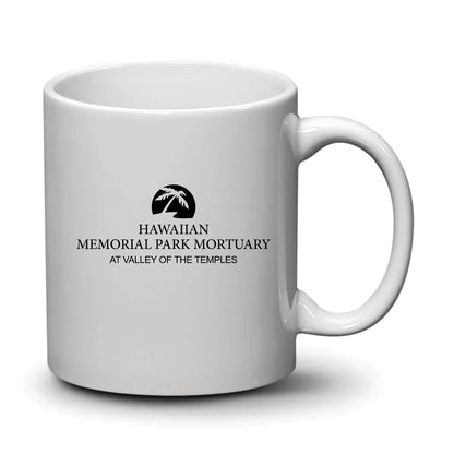 Malibu Mug White Black Logo