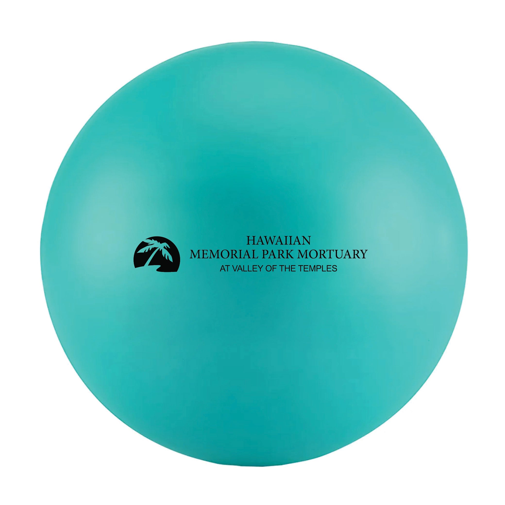 Round Stress Ball Teal