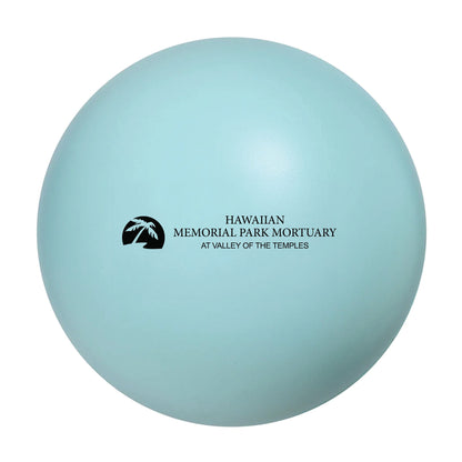 Round Stress Ball Light Blue