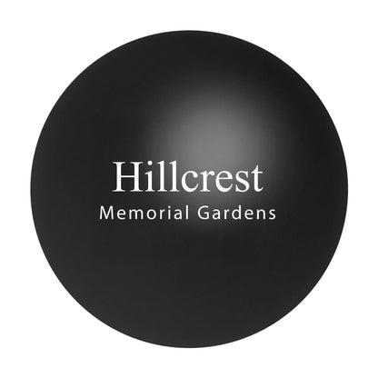 Round Stress Ball Black
