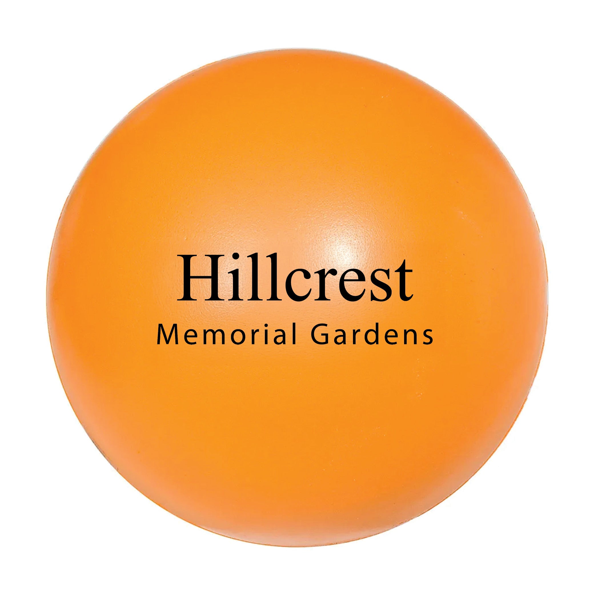 Round Stress Ball Orange