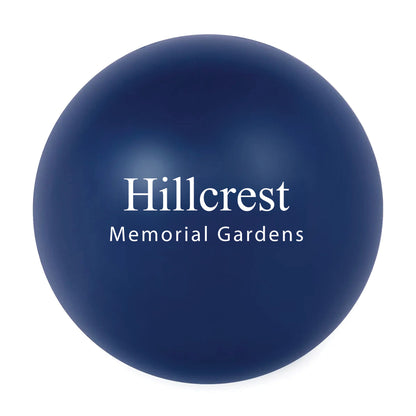 Round Stress Ball Navy Blue