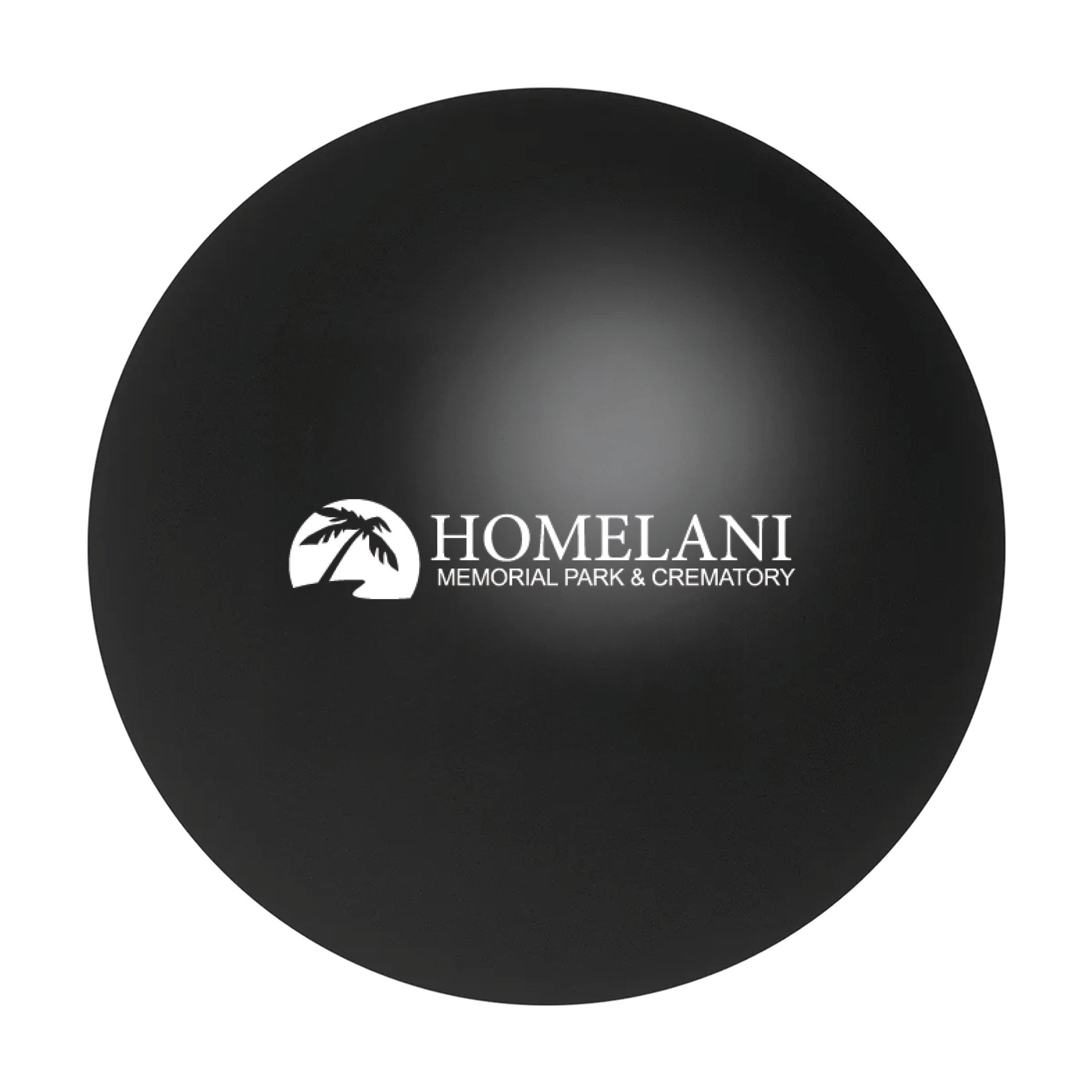 Round Stress Ball Black