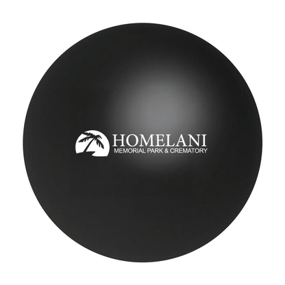 Round Stress Ball Black
