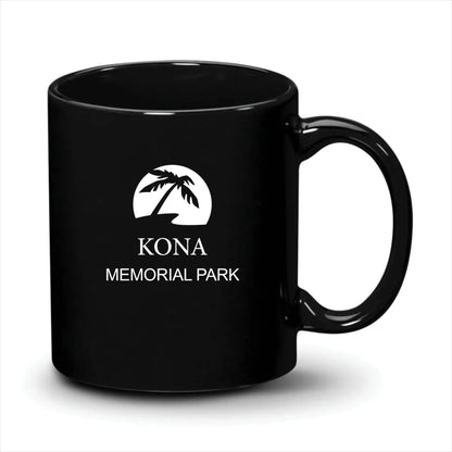 Malibu Mug Black White Logo