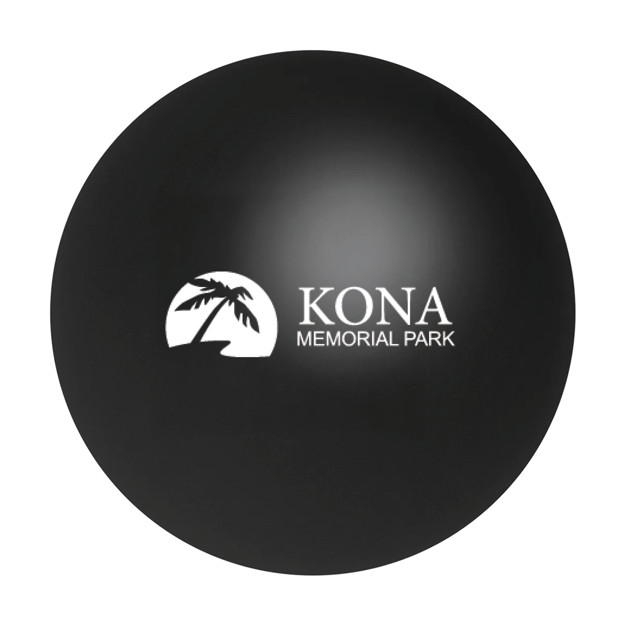 Round Stress Ball Black