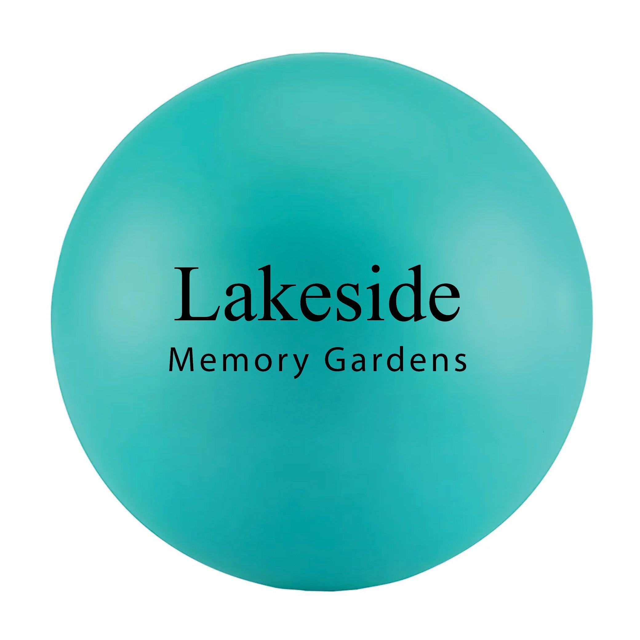 Round Stress Ball Teal