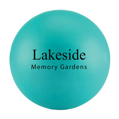 Round Stress Ball Teal