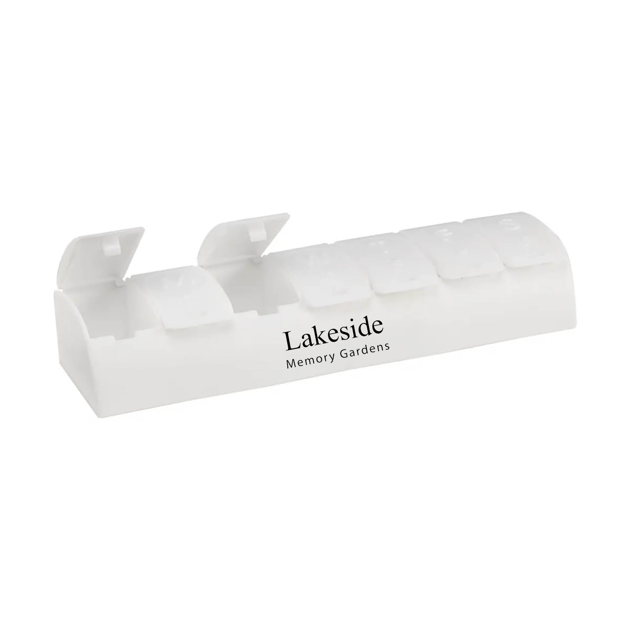 QuickCare 7-Day Med Minder Pill Box White